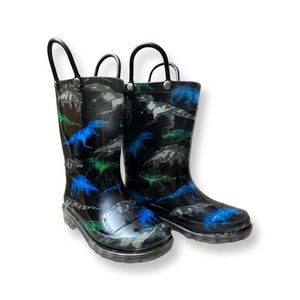 Western Chief Kids Lighted Rain Boots Size 9